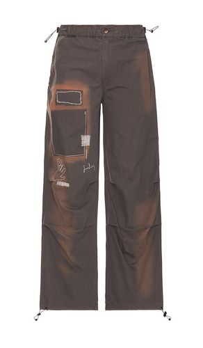 Pantalones con cremallera repaired en color charcoal talla L en - Charcoal. Talla L (también en M, S, XL/1X) - Jungles - Modalova