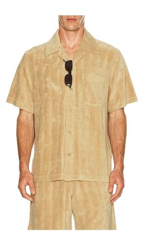 Ted Stripe Terry Shirt in . Size M. Also in L, XL/1X, S - J.Lindeberg - Modalova