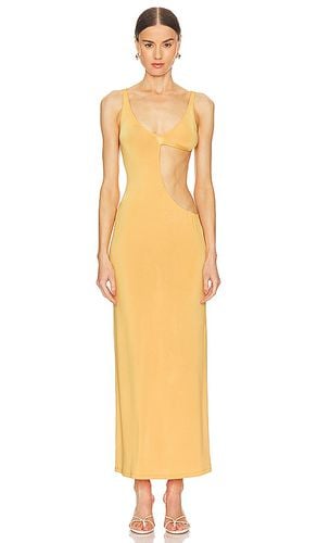 Vestido midi neri en color amarillo talla M en - Yellow. Talla M (también en S, XS) - JADE SWIM - Modalova