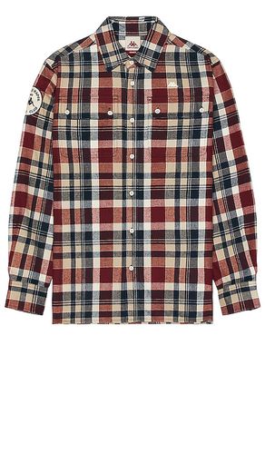 X Robe Giovani Terracotte Flannel Shirt in . Size S, XL/1X - Kappa - Modalova