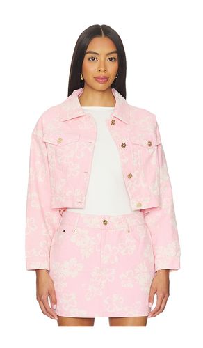 Pixie Cropped Denim Jacket in . Size S. Also in XS, M, L, XL - Kulani Kinis - Modalova