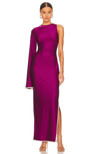 X REVOLVE Khriya Pearl Trim Maxi Dress in . Taglia XS - Khanums - Modalova