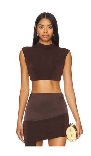 Backless Cropped Tee in . Size M, S - Khanums - Modalova