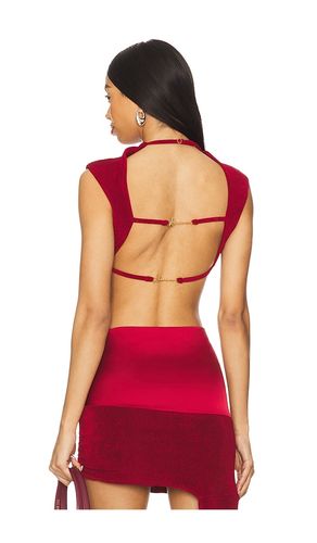 Backless Cropped Tee in . Size M. Also in XL/1X - Khanums - Modalova
