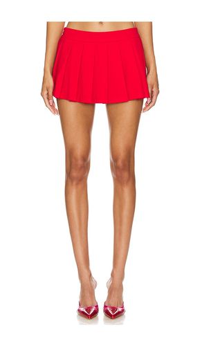 Falda-pantalón mini en color talla S en - Red. Talla S (también en XS) - Kim Shui - Modalova