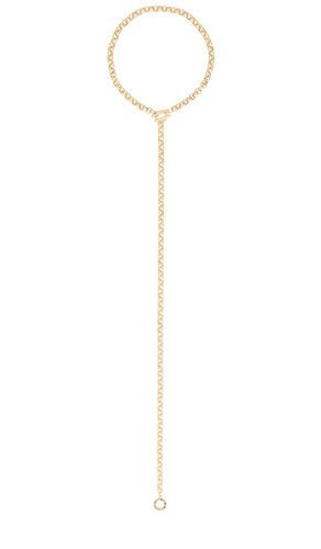 Conjunto kiki collar + lead en color oro metálico talla all en - Metallic Gold. Talla all - Kiki de Montparnasse - Modalova