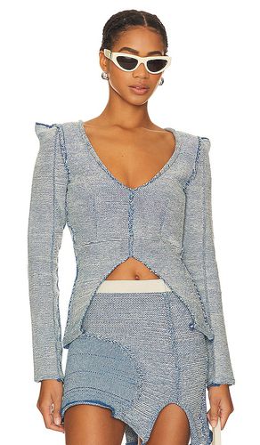 Tweed Long Sleeve in . Size 3, 4 - Knorts Knit Denim - Modalova
