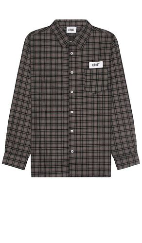 Flannel Button Up Shirt in . Size M, S - KROST - Modalova