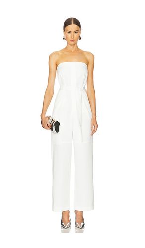 Tina utility jumpsuit en color talla L en - White. Talla L (también en M, S, XS) - Kimberly Taylor - Modalova