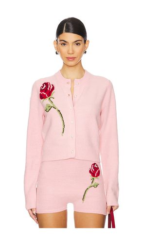 Ginnie Rose Embroidered Cardigan in . Size M - Kitri - Modalova