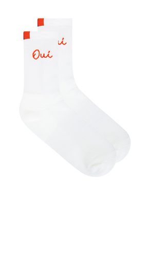 Kule The Oui Sock in White - Kule - Modalova