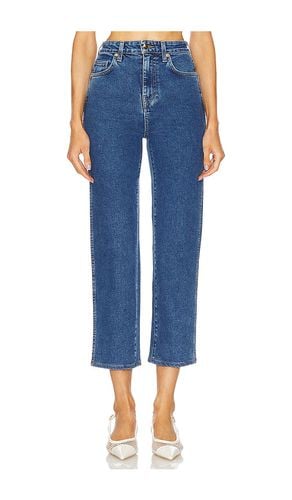 HIGH-WAIST-JEANS, KURZER SCHNITT ELODIE in . Size 26, 27, 28, 29, 30, 31, 32 - L'Academie - Modalova