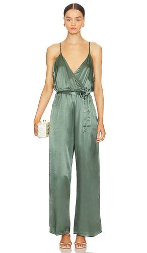 Fleur Belted Silky Jumpsuit in . Size S, XL - LA Made - Modalova