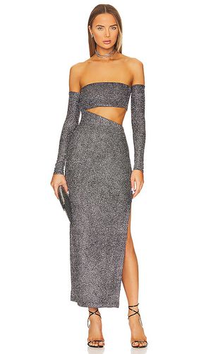 Cutout Off Shoulder Maxi Dress in . Taglia XL - Lama Jouni - Modalova