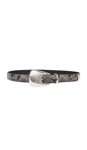 Cinturón con hebilla de declaración en color gris talla M en - Grey. Talla M (también en L, S) - LAMARQUE - Modalova