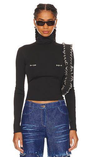 TURTLENECK-OBERTEIL MIT PIERCING-AKZENTEN in . Size M, S, XS - LADO BOKUCHAVA - Modalova