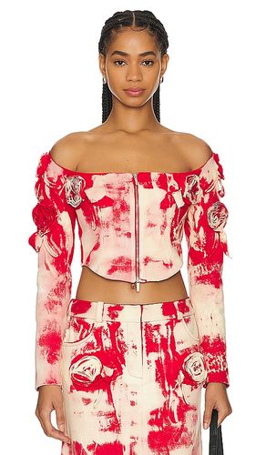 Crop Venom Top in . Size XL. Also in XS - LADO BOKUCHAVA - Modalova