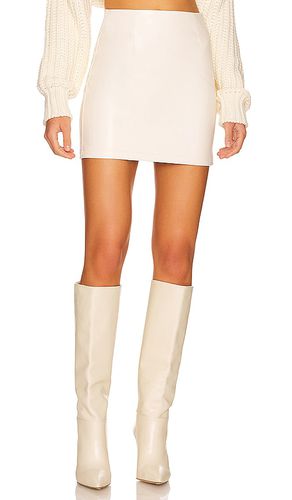 Abby Faux Leather Mini Skirt in . Size M, S, XS - LBLC The Label - Modalova