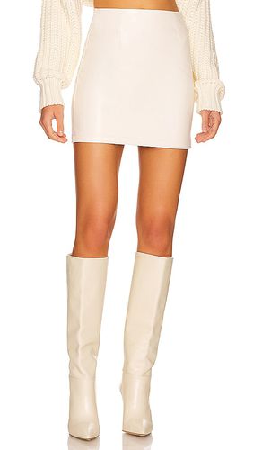 Abby Faux Leather Mini Skirt in . Taglia M, S - LBLC The Label - Modalova