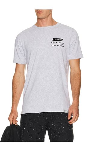 Work hard aviation tee in color grey size S (also in M, L, XL/1X) - Legends - Modalova