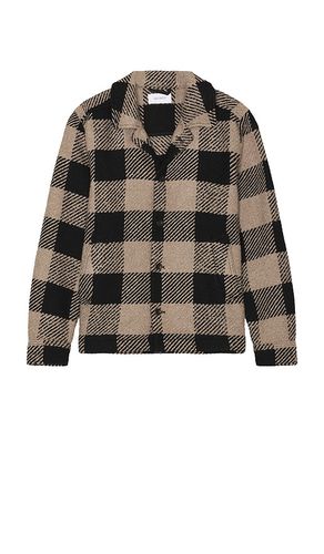 Jaiden Boucle Check Overshirt in . Size M, S - Les Deux - Modalova