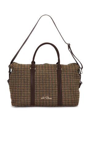 Houndstooth Wool Weekend Bag in - Les Deux - Modalova