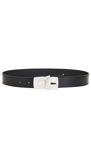 Denim Fragment Leather Belt in . Taglia S - LEJE - Modalova