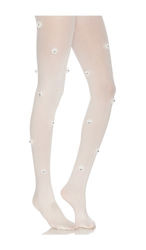 LEJE Aria Tights in Ivory - LEJE - Modalova