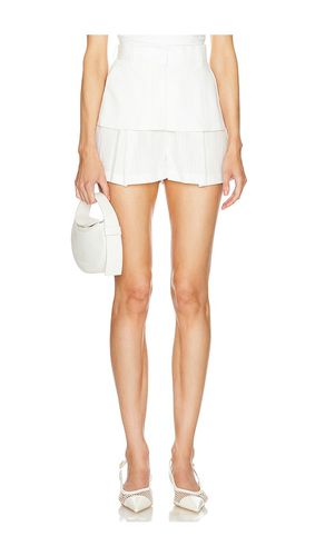 LEJE SHORTS SKIRT in White. Size S - LEJE - Modalova