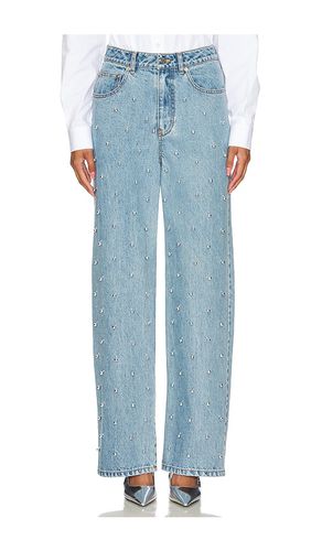 Bubble Embroidered Straight Leg Jeans in . Taglia M, S - LEJE - Modalova