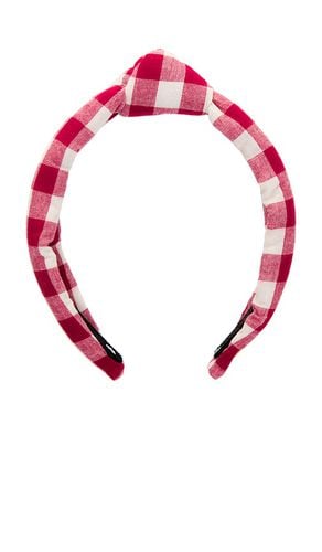 STIRNBAND KIDS GINGHAM KNOTTED in - Lele Sadoughi - Modalova