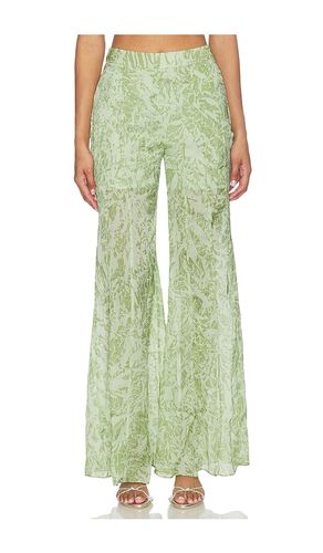 Mistleaf Ruffle Printed Pant in . Size S. Also in M, L - LA FUORI - Modalova