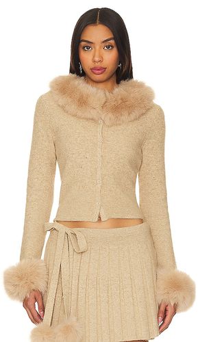 Nili Faux Fur Sweater in . Size L, S, XL - LOBA - Modalova