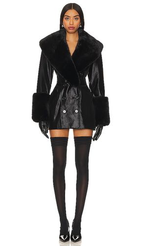 Julieta Faux Leather Coat in . Size M, S, XL - LOBA - Modalova