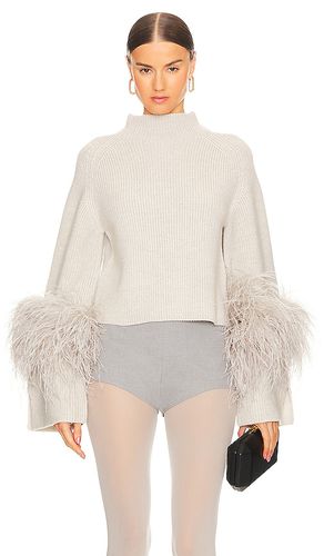 Merino Wool Cropped Sweater in . Taglia M, S, XS - Lapointe - Modalova