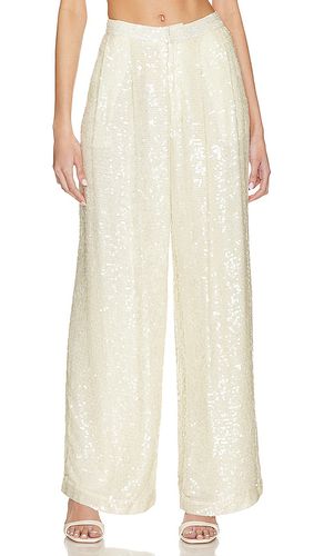 Sequin Viscose Low Waisted Trouser in . Size 2, 4, 8 - Lapointe - Modalova