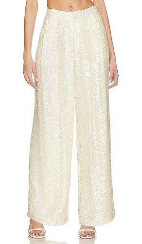 Sequin Viscose Low Waisted Trouser in . Taglia 10, 4, 8 - Lapointe - Modalova