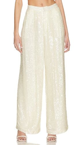 Sequin Viscose Low Waisted Trouser in . Taglia 10, 4 - Lapointe - Modalova