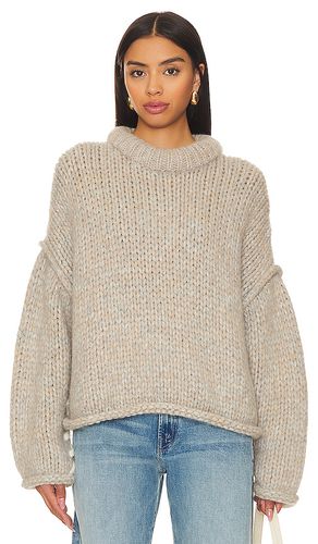 Lofty Wool Whip Stitch Pullover Sweater in . Size M - LUNYA - Modalova