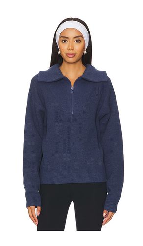 Cozy Cotton Silk Collared Half Zip in . Taglia M, S, XL, XS - LUNYA - Modalova