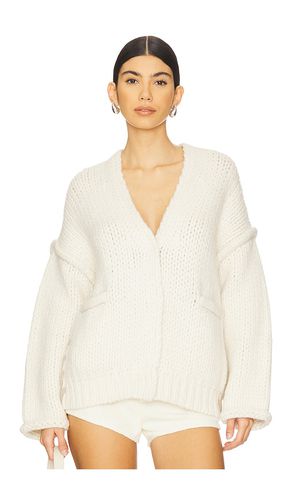 Lofty Wool Whip Stitch Cardigan in . Taglia L/XL, XS/S - LUNYA - Modalova