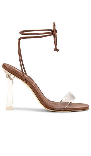 Gloria heel in color beige size 5.5 in - Beige. Size 5.5 (also in 6, 6.5, 7.5, 8) - Larroude - Modalova