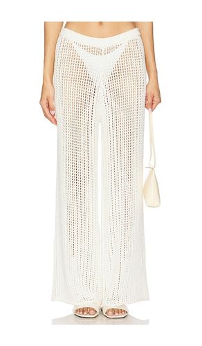 Mia Windowpane Knit Pant in . Size M, XL - La Porte - Modalova