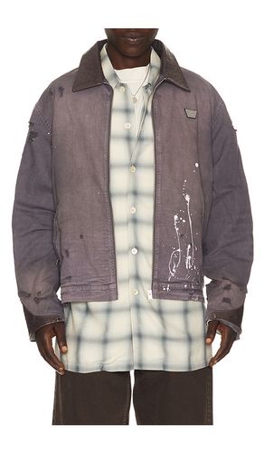 Paint Splatter Canvas Work Jacket in . Size S. Also in M, L, XL/1X - MISBHV - Modalova