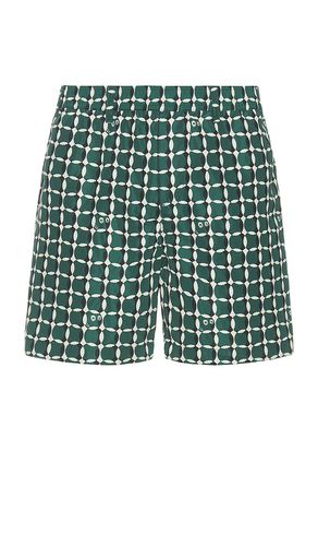 Lattice Nylon Short in . Size S - Malbon Golf - Modalova