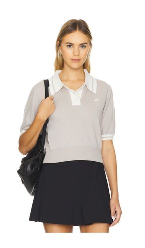 Mikayla top en color gris talla L en - Grey. Talla L (también en XL) - Malbon Golf - Modalova