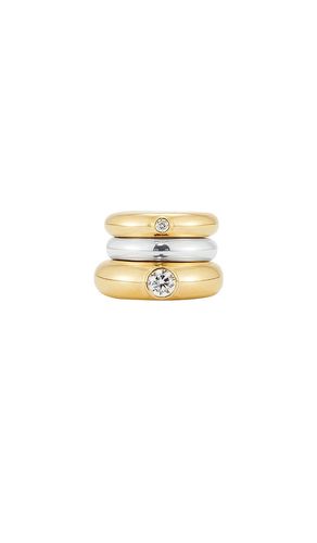 Zirconia Stacking Donut Ring in . Size 5. Also in 6, 7, 8 - MEGA - Modalova