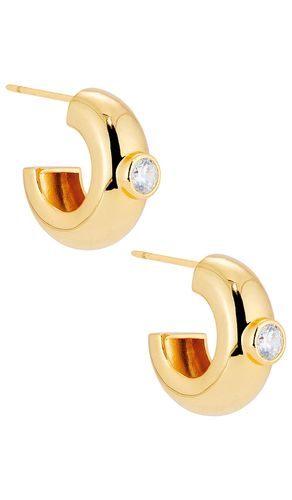 Pendientes en color oro metálico talla all - MEGA - Modalova