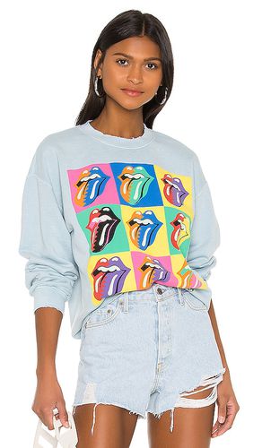 Camiseta rolling stones en color azul talla M en - Blue. Talla M (también en L, S, XL, XS) - Madeworn - Modalova