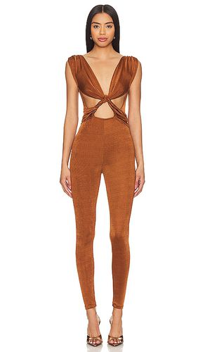 Georgina jumpsuit en color marrón talla 36/4 en - Brown. Talla 36/4 (también en 40/8, 42/10) - MYBESTFRIENDS - Modalova